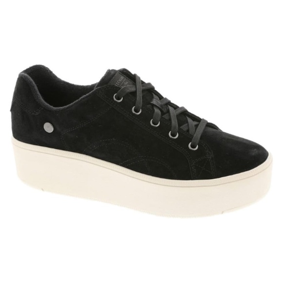 SKECHERS x MARTHA STEWART Black platform sneakers - Picture 2 of 12